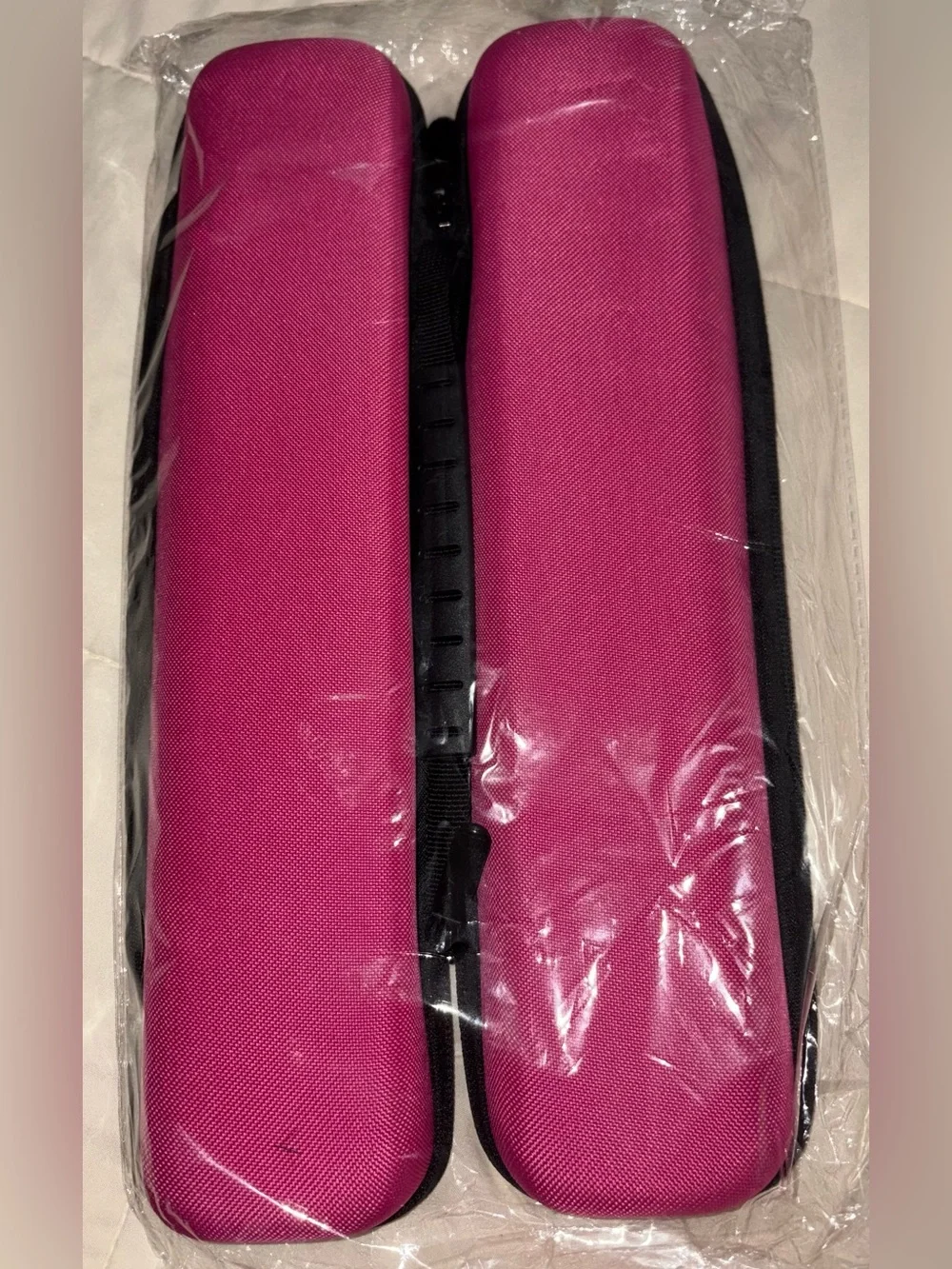 Rose Red Travel Case for Hair Straightener or curling- Protective Carrying Pouch